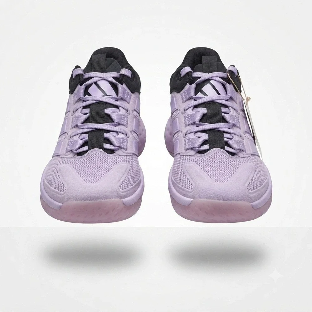 Adidas Court Stabil Sneakers Womens 7 Purple JP9832 Indoor Volleyball **NEW**